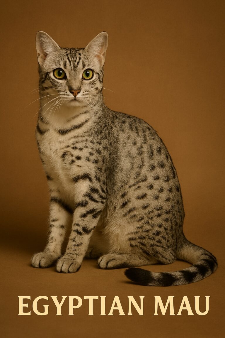 The Egyptian Mau Cat: Rare Ancient Treasure of Time